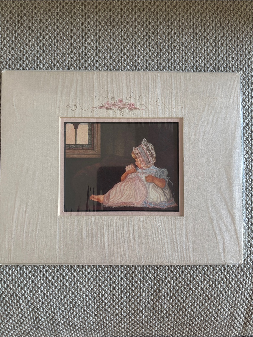 Ann Taylor Classic Baby Wall Art Print Matted 8x10